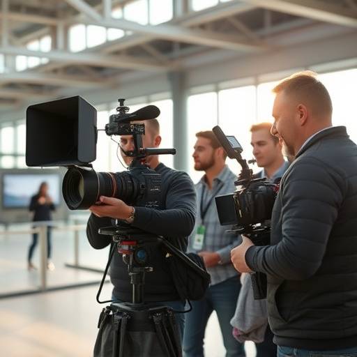 Corporate video production service